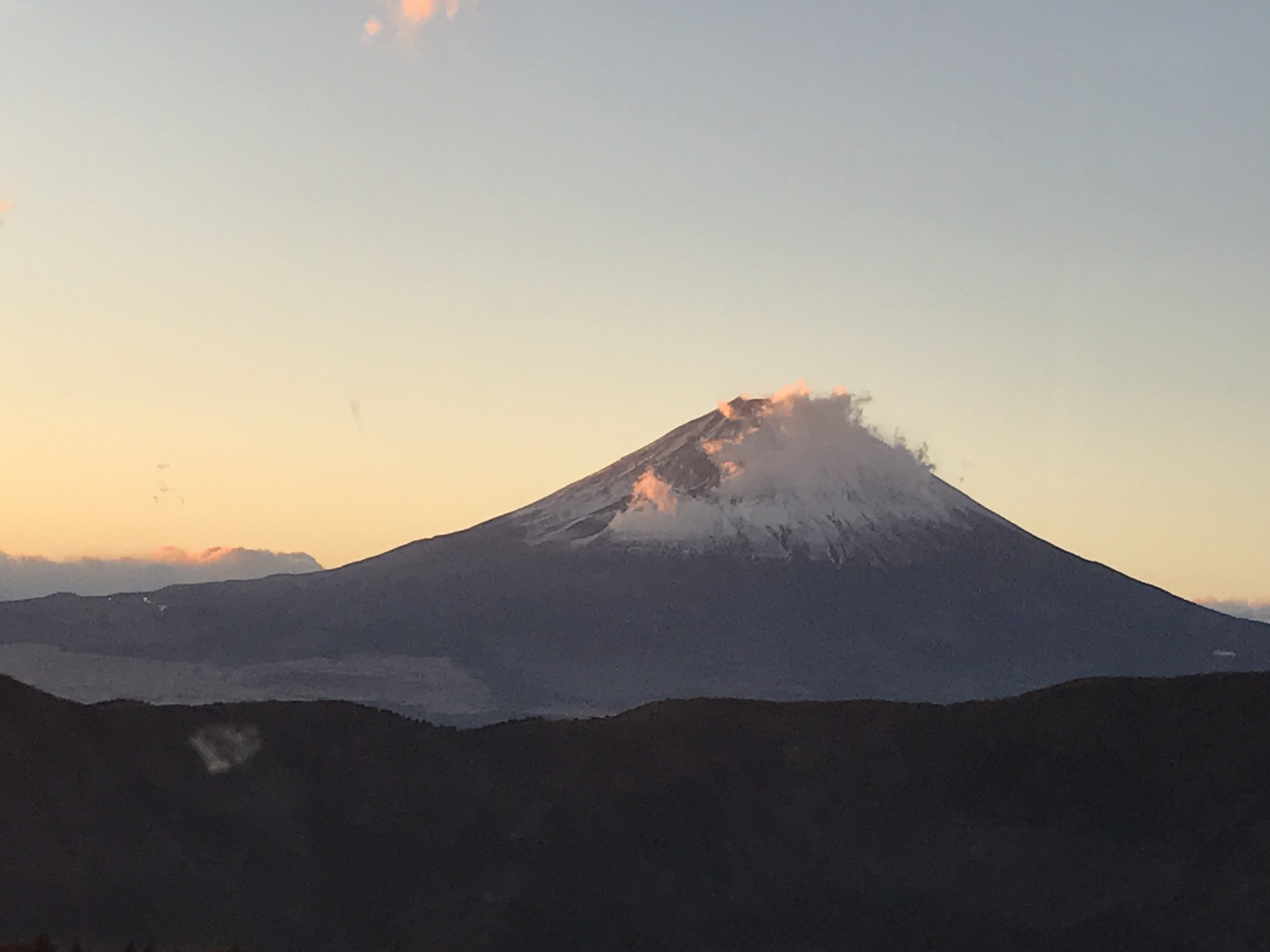 富士は世界一の山