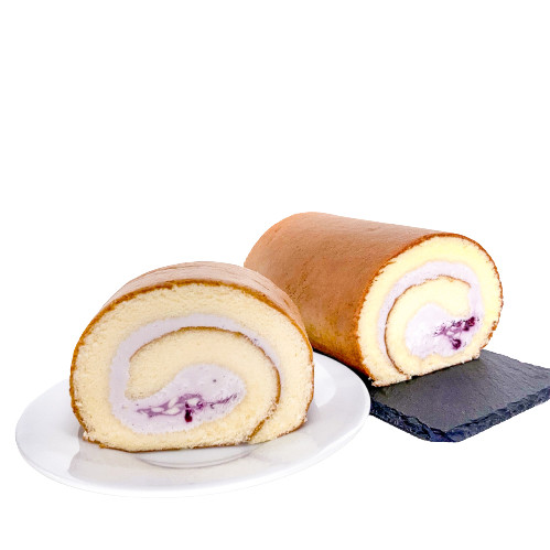 【季節・数量限定】６月９日～ブルーベリーチーズ 生ロールケーキ