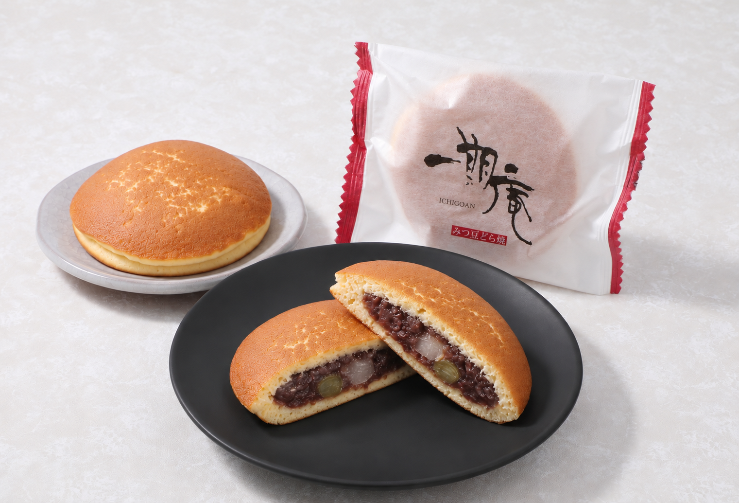 みつ豆どら焼