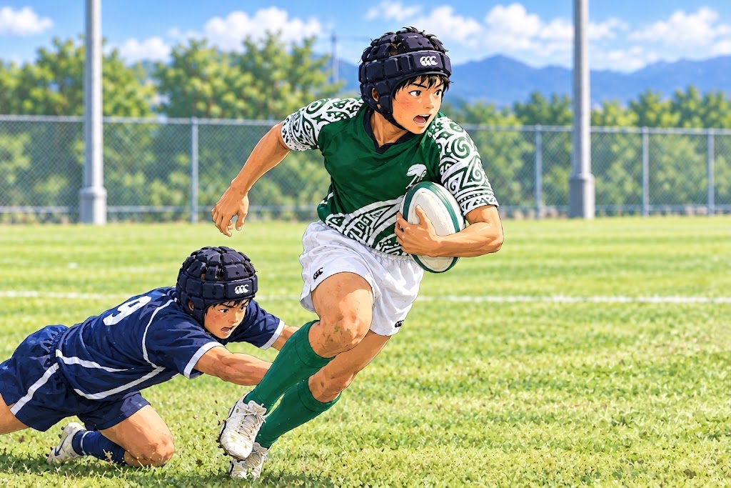 第32回全国中学生ラグビーフットボール大会四国地区予選組合せ