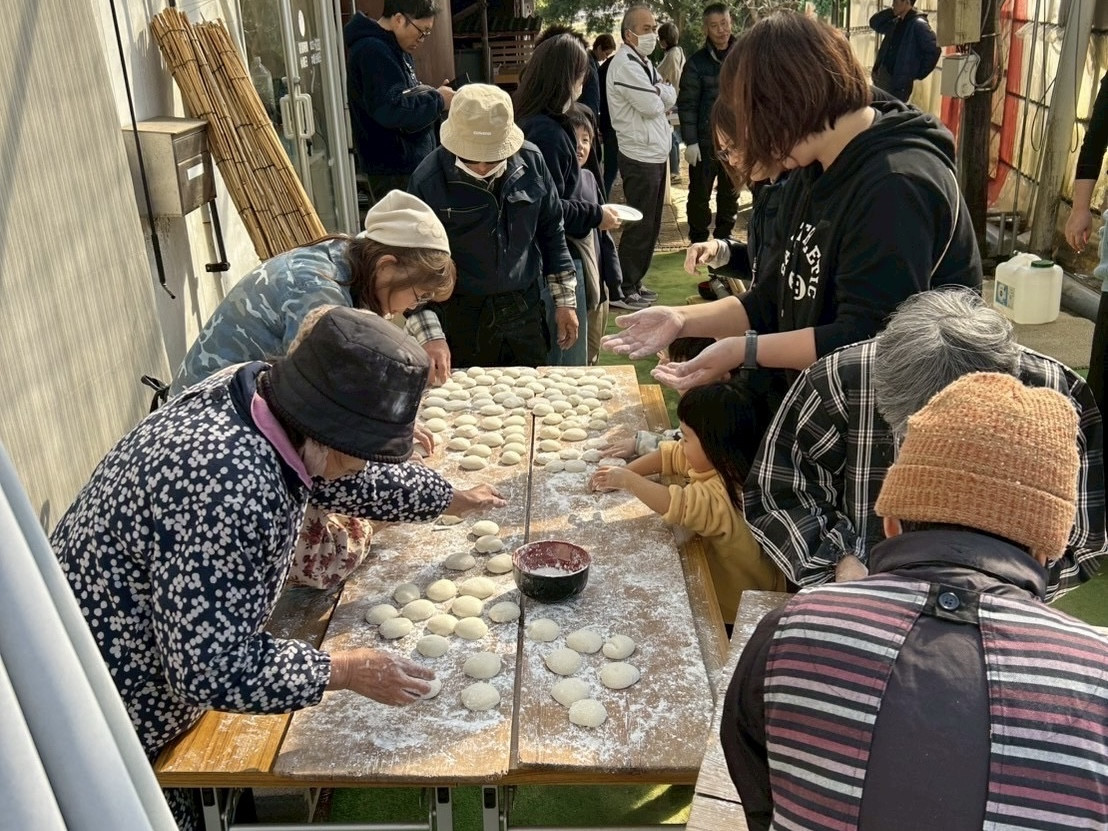餅つき