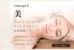 美・サロンおすすめコース