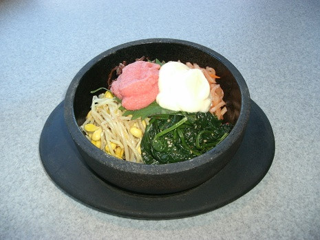 石焼明太マヨピビンバ