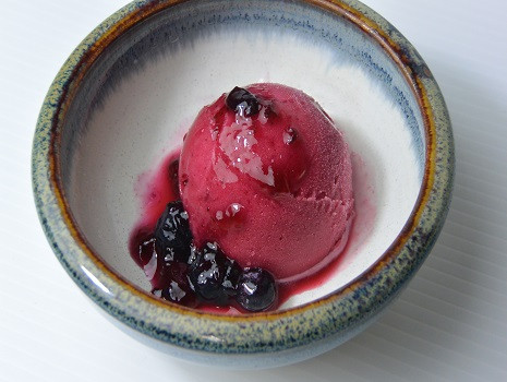 カシスシャーベット