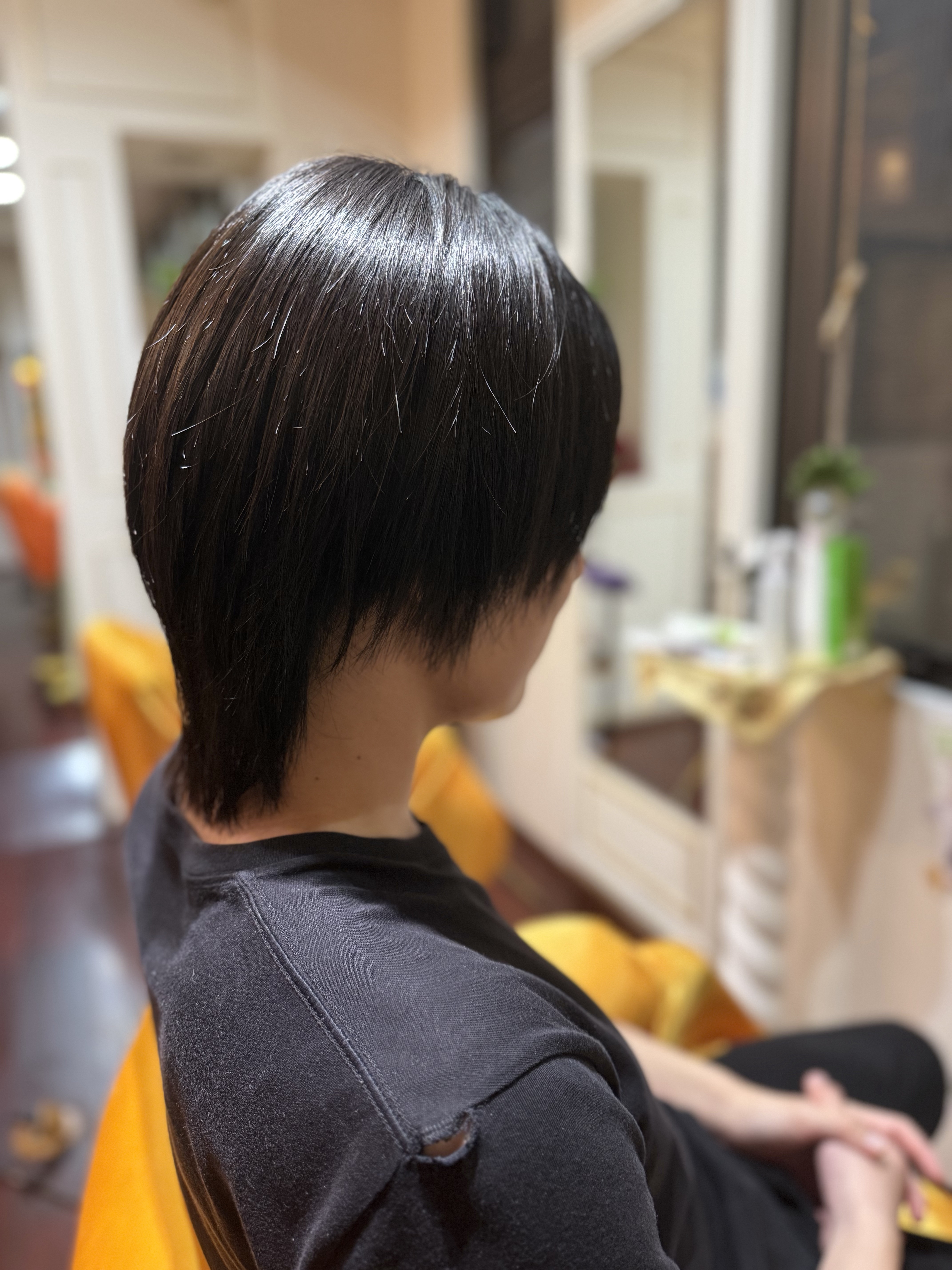ナチュラルなストレートライン❣️