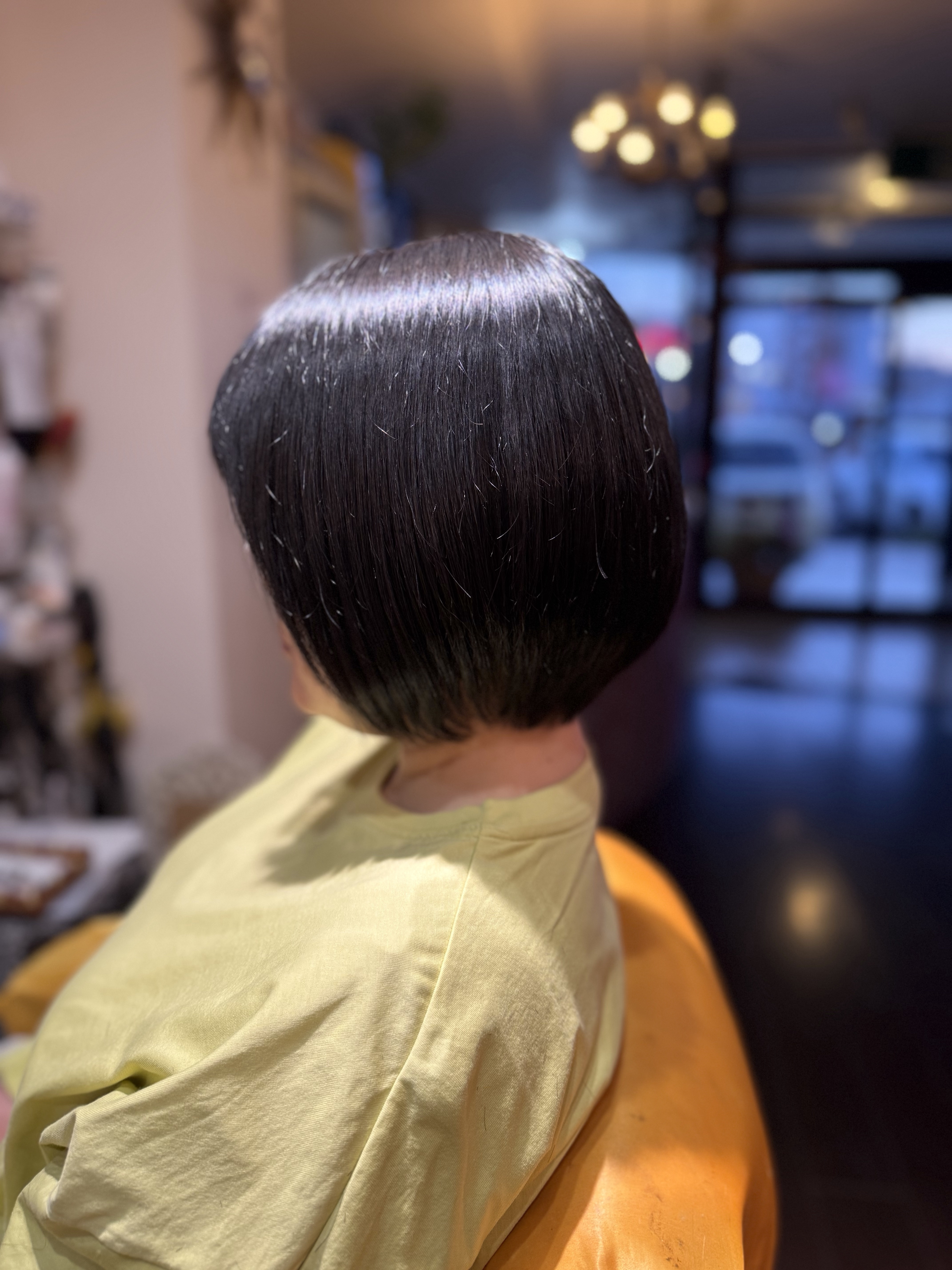 さりげない丸みが美しいコンパクトボブ🌷