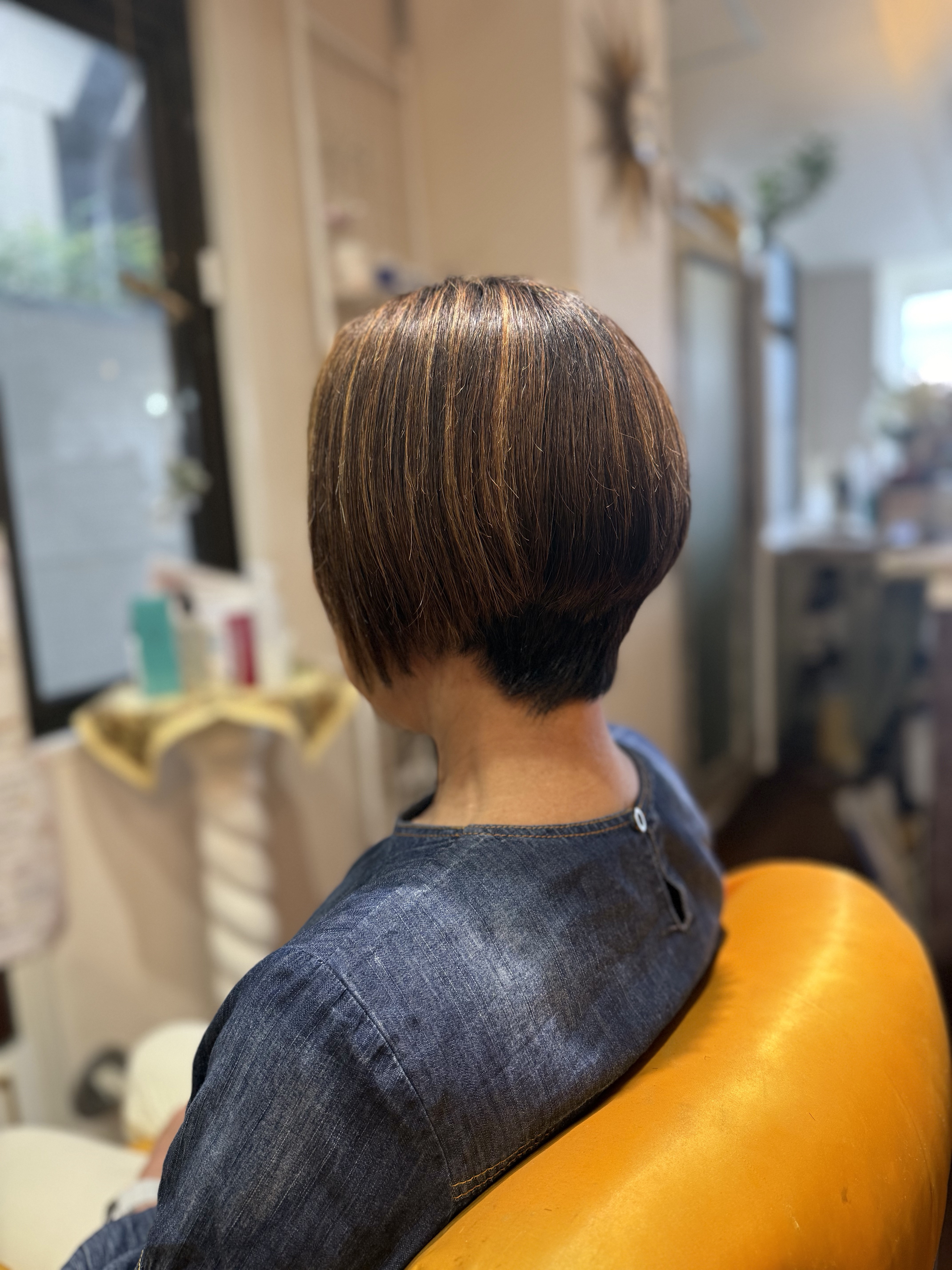 自然体なのにしっかりと印象に残るスタイル❣️