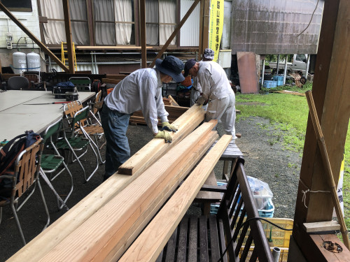 橋の改修に向けて