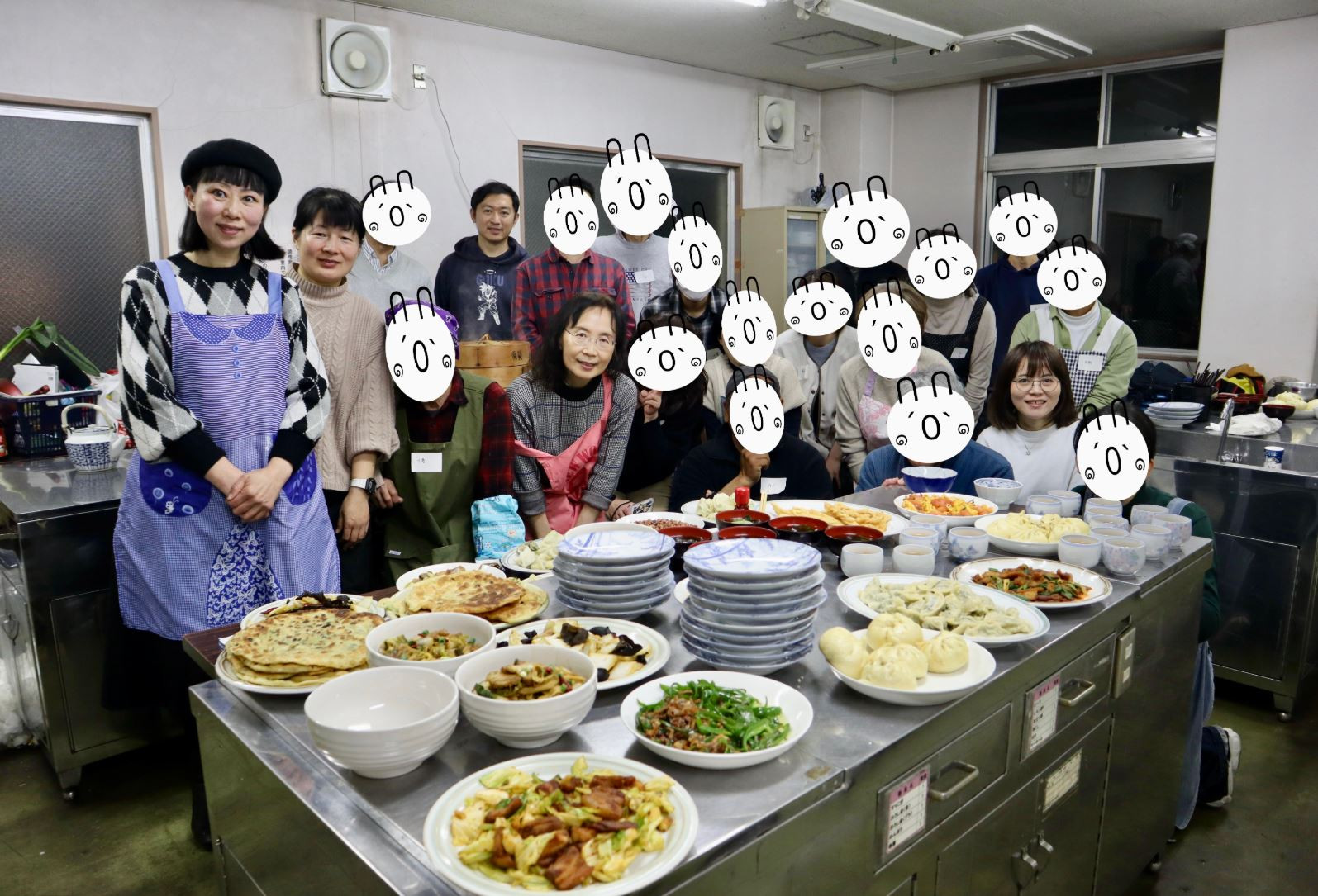 新年会・中華料理の手作りパーティ