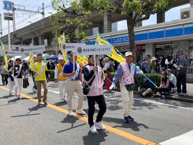 ふれあい祭りパレードに参加