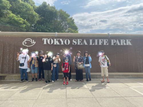 葛西臨海水族園へスクール外活動