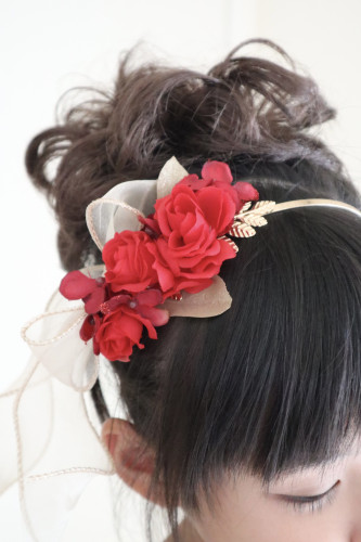 バラのカチューシャ