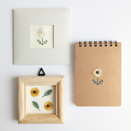 紙刺繍１日特別講座募集