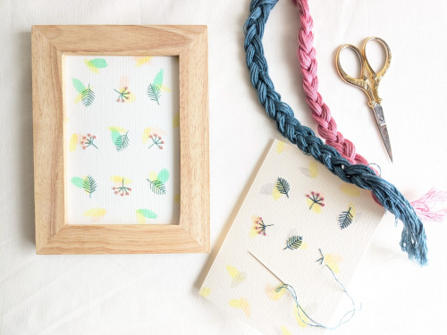 急募▷紙刺繍ワークショップのお知らせ