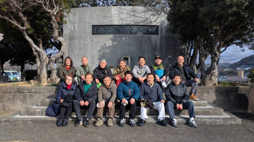 令和8年3月8日　名古山陸海軍墓地清掃と供花の日