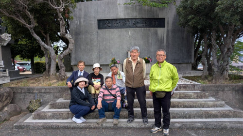 令和８年5月8日　名古山陸海軍墓地清掃と供花の日
