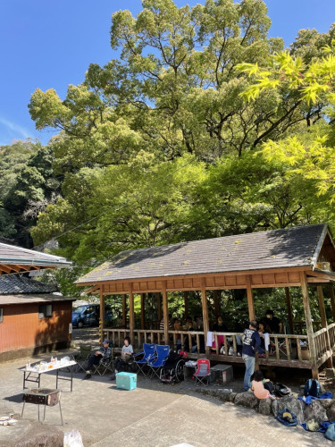 富川渓谷で山登り