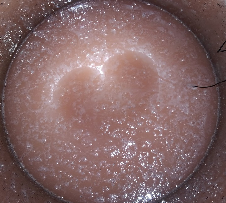 榮壽　桜の発酵している桶