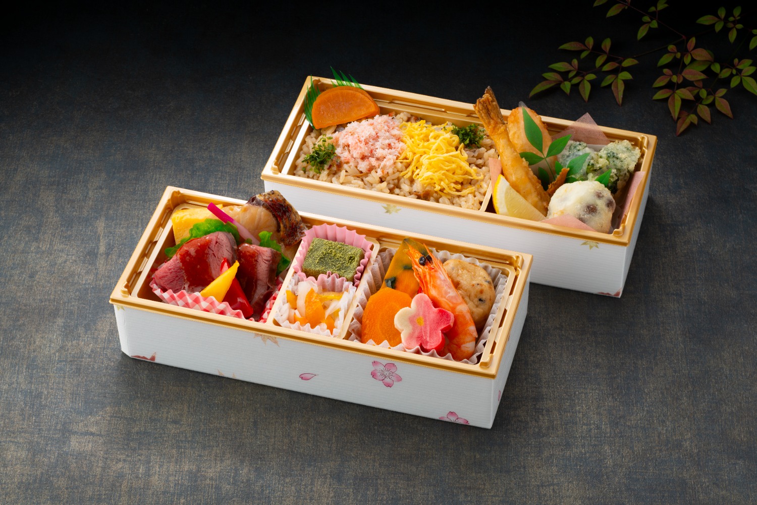 ② 冬日和二段折詰