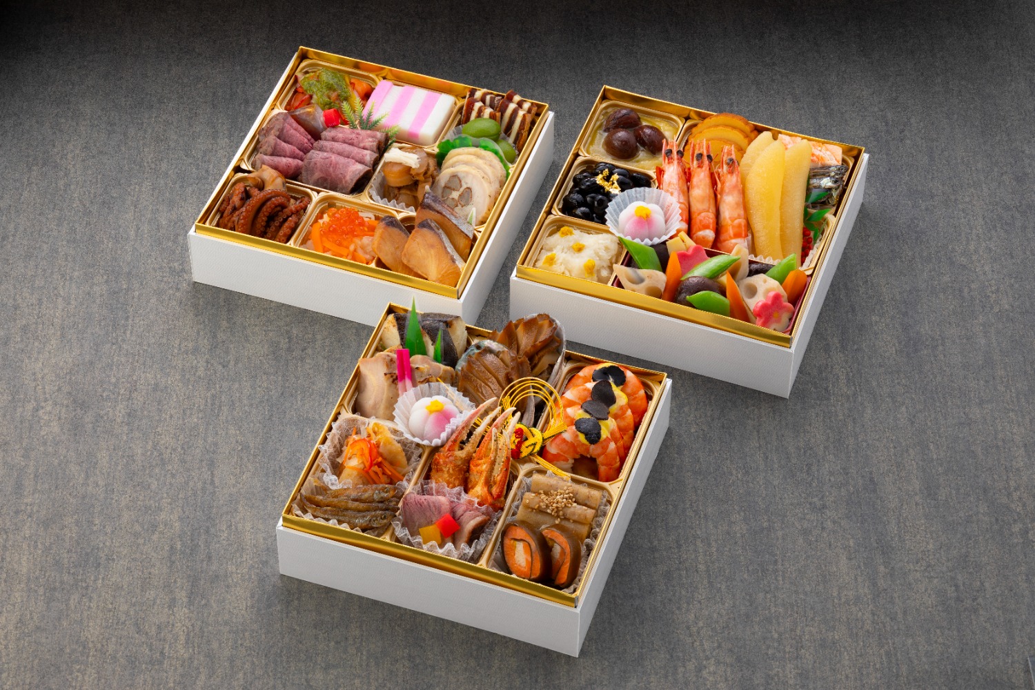 Ⓐ おせち三段重