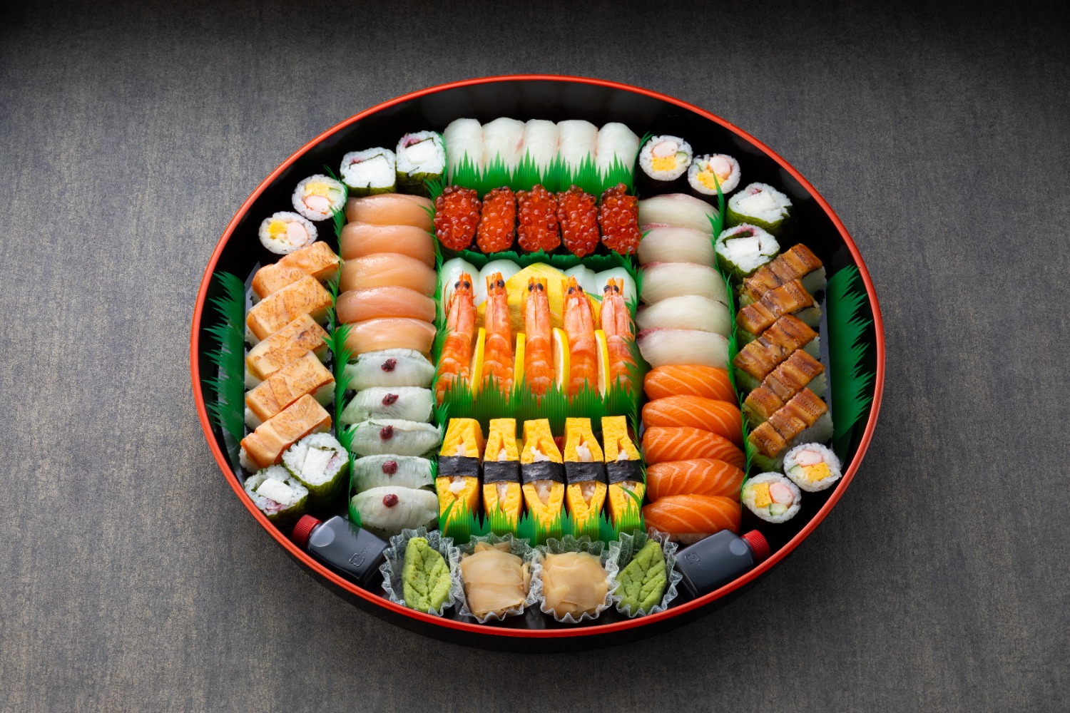 Ⓓ 寿司盛り合わせ