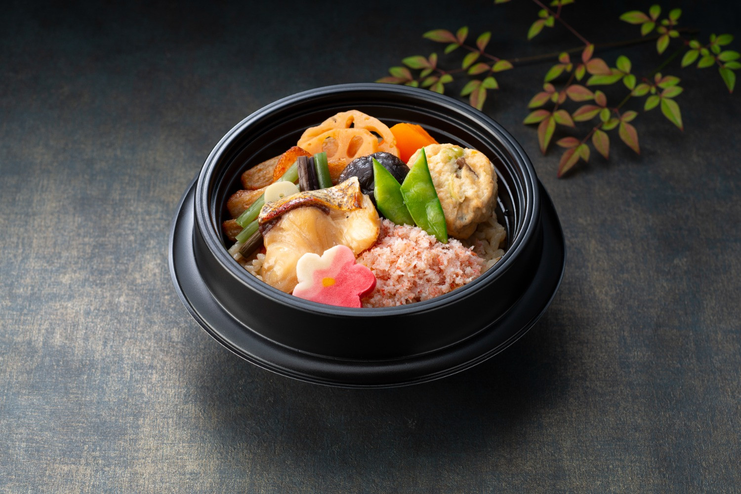 冬の味覚フェア　④ 本ズワイ蟹釜めし弁当