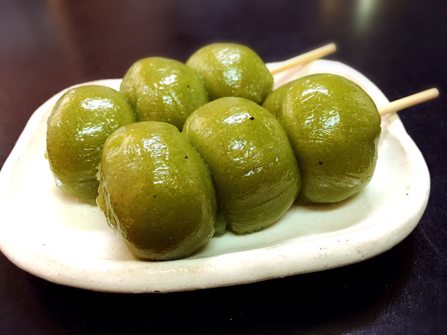 抹茶だんご