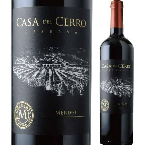 カサ・デル・セロ・レゼルヴァ・メルロ ヴィニャ・マーティ 2019年 チリ セントラル・ヴァレー 赤ワイン フルボディ 750ml