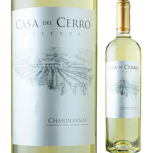 (グラスワイン)カサ・デル・セロ・レゼルヴァ・シャルドネ ヴィニャ・マーティ 2020年 チリ (グラス)セントラル・ヴァレー 白ワイン 辛口 750ml