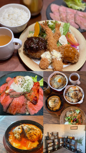 ランチ・夜カフェメニュー新作登場‼️