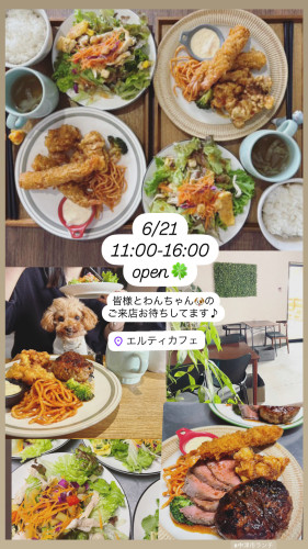 6/21  11:00-16:00open！