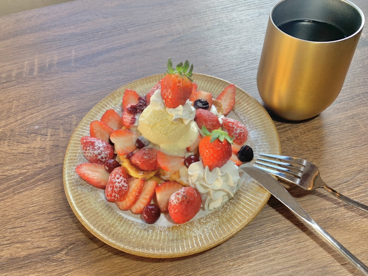 いちごフレンチトースト