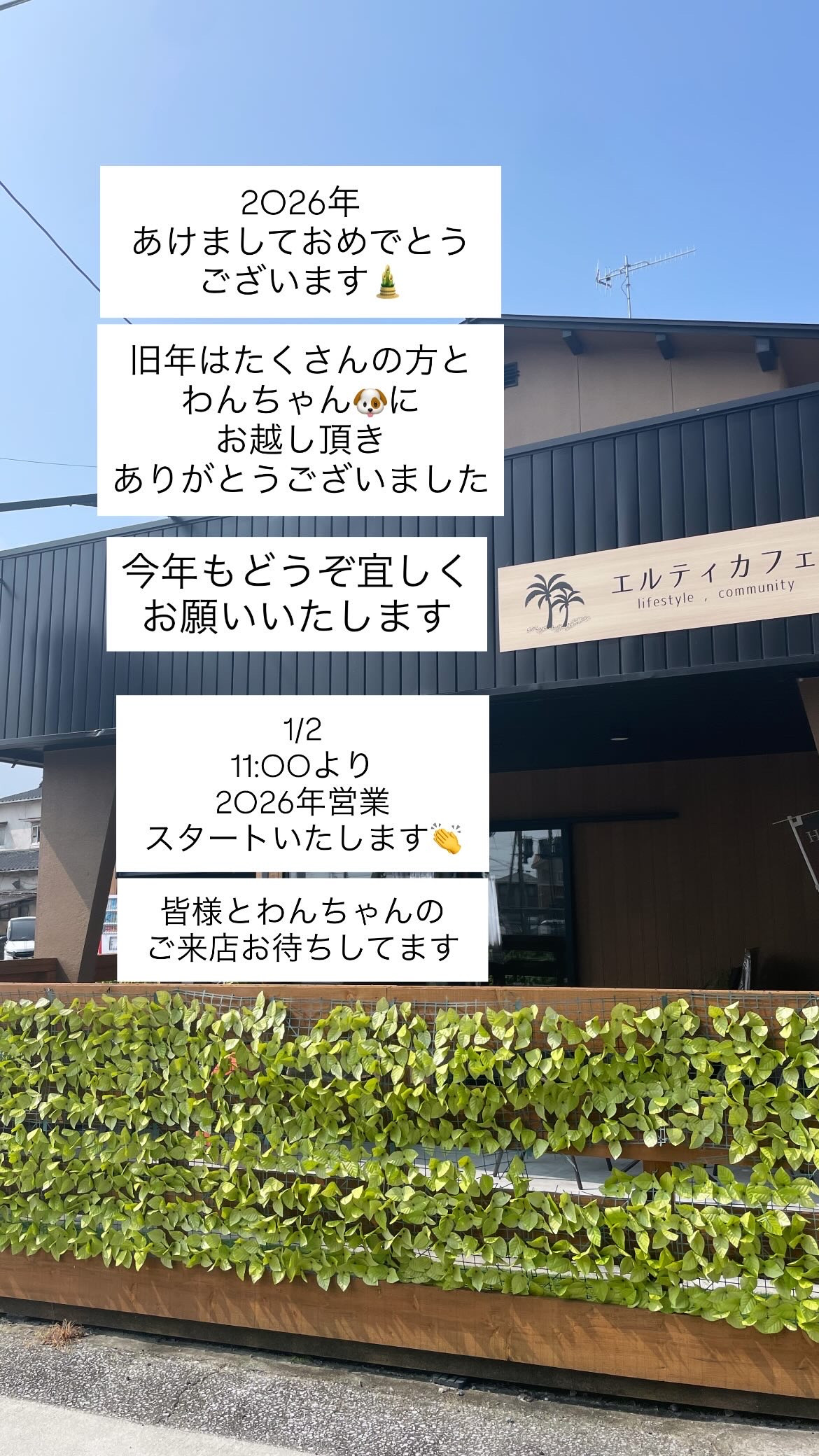 【2026営業スタート】11時OPEN！