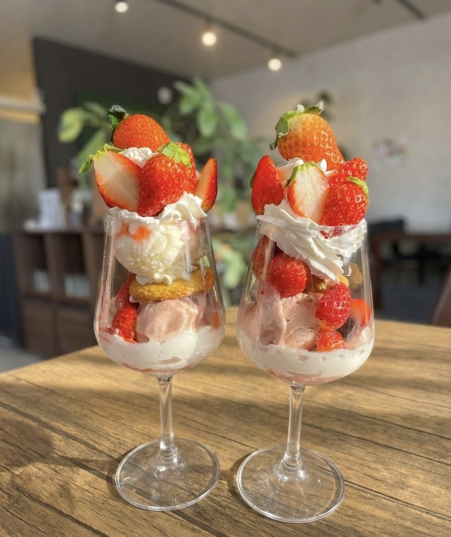 いちごパフェ