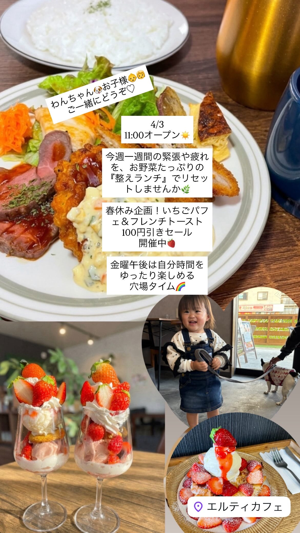 4/3  11:00オープン🌸