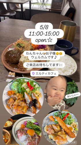 5/8 11:00-15:00open！