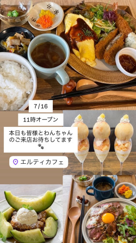 7／16 11時オープン　今週のご予約状況