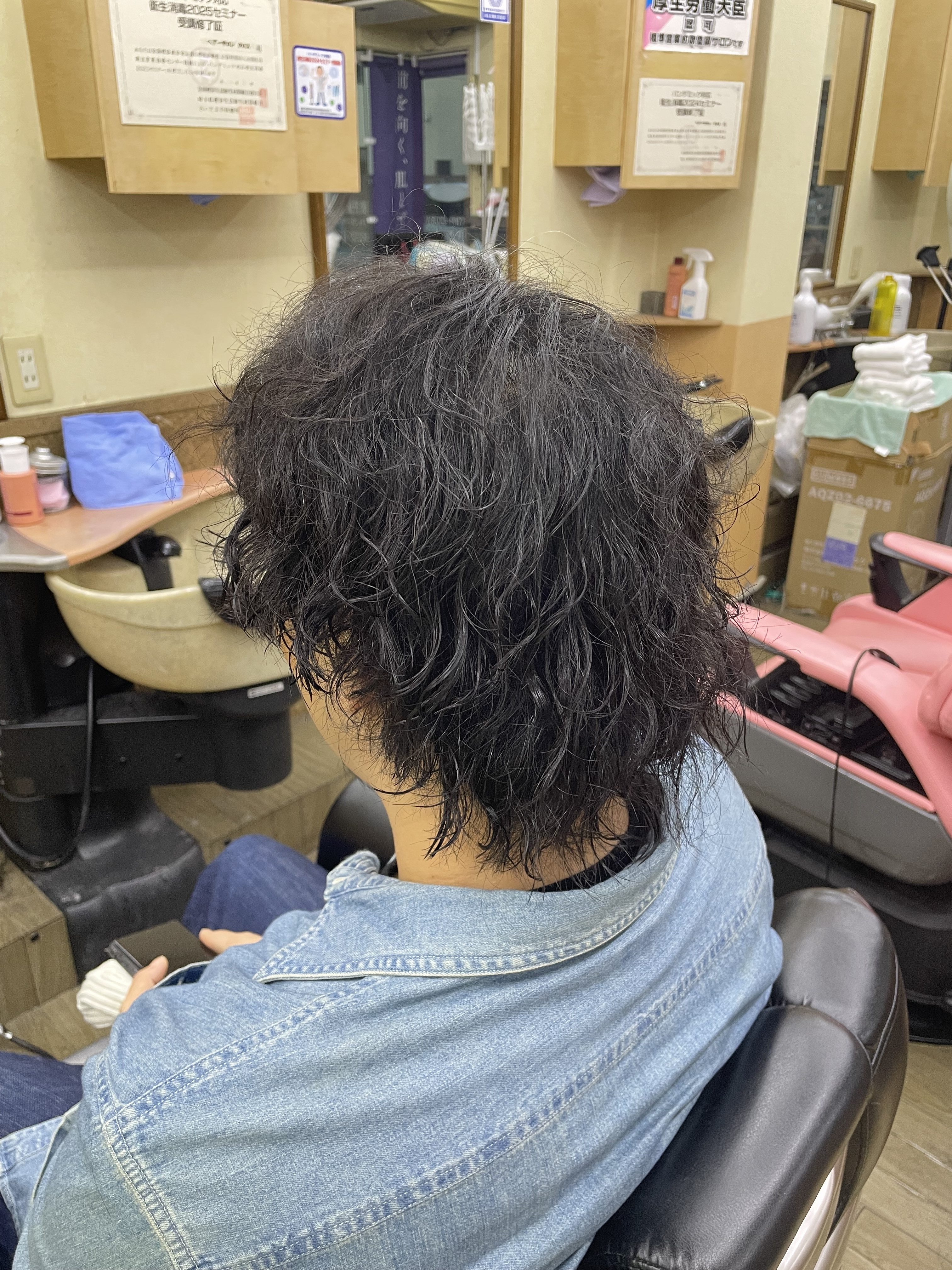 ツイストスパイラルパーマ