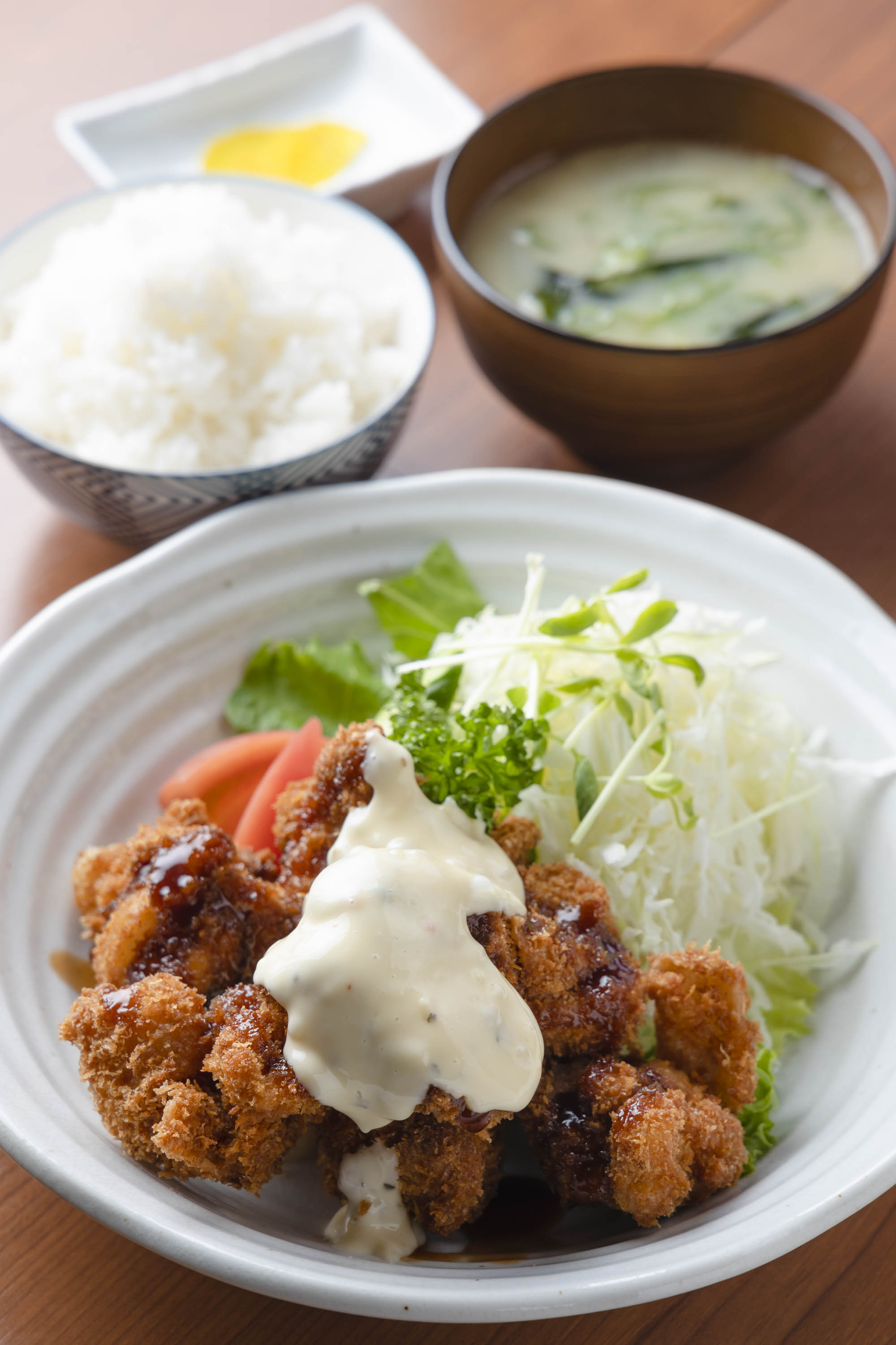 チキンカツタル定食