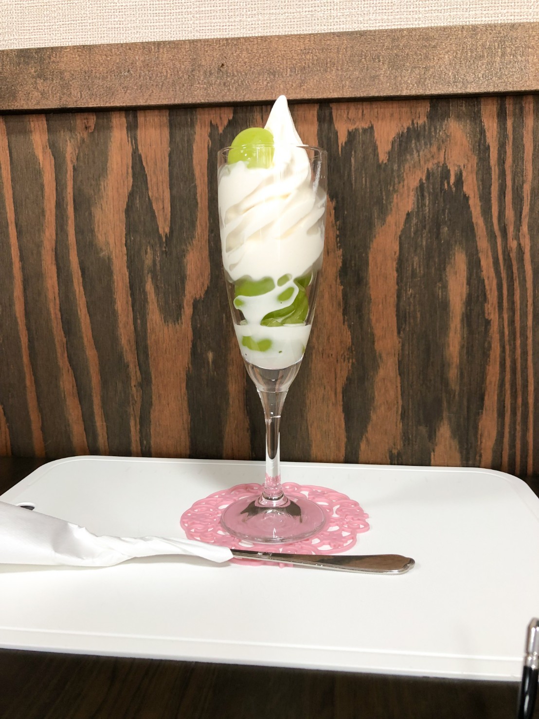 【季節限定】シャインマスカットサンデーはじめました！