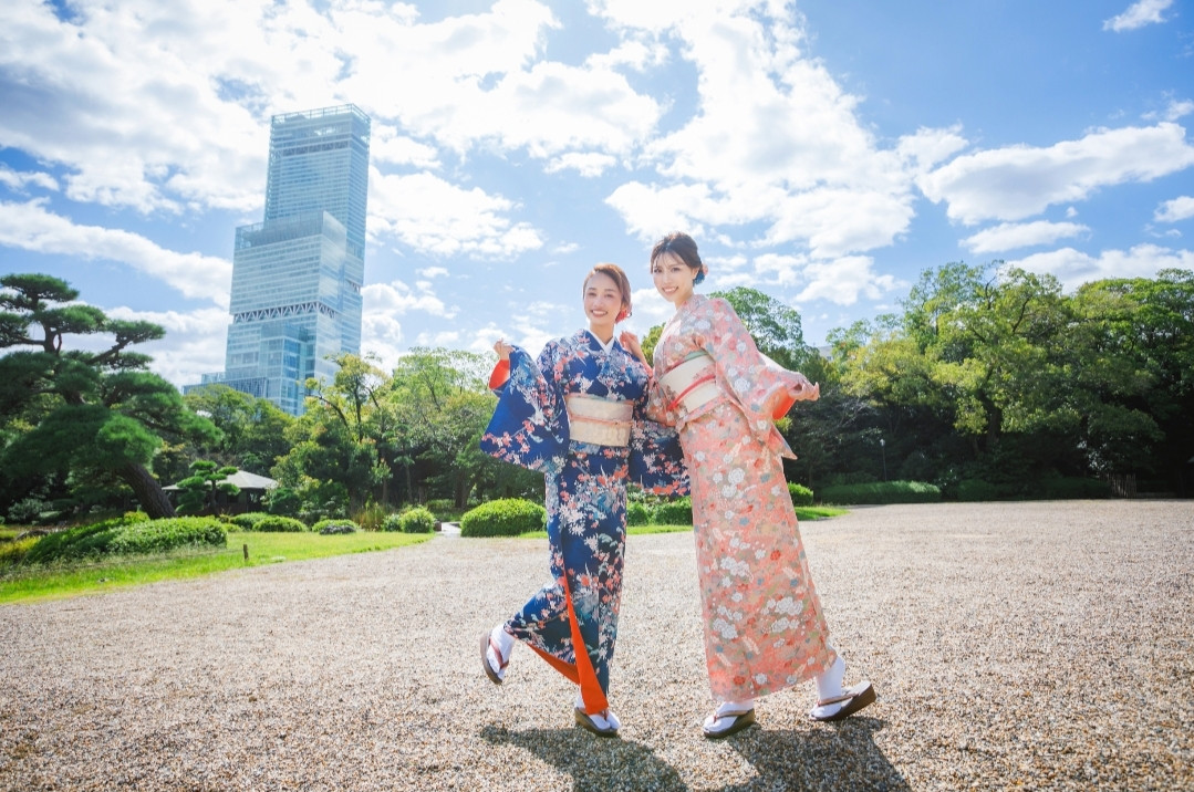あべのハルカス展望台チケット付き着物レンタルプラン