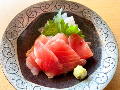 新メニュー『目鉢マグロの切落とし』