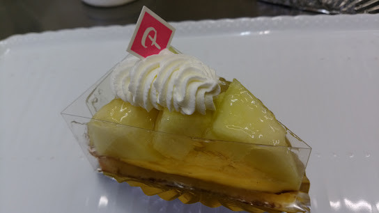 メロンのタルト