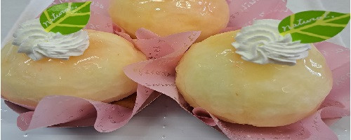 県内産のモモ
