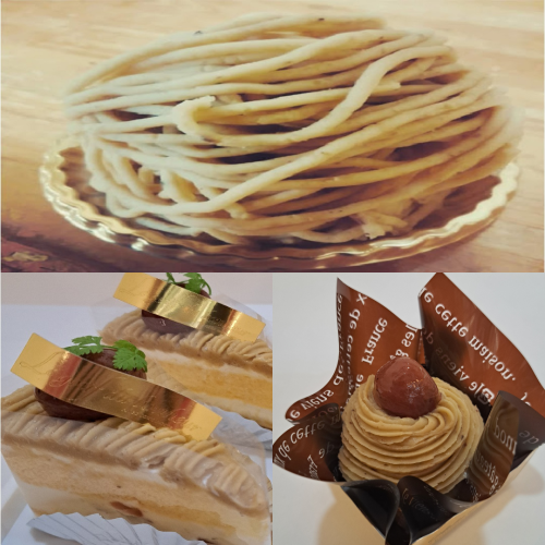 和栗のモンブラン販売開始