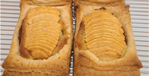 期間限定のりんごパイ