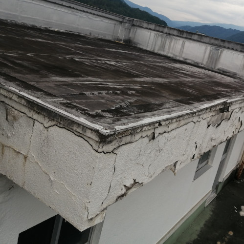 屋上シート防水改修工事