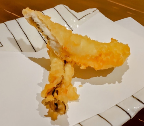 穴子の天ぷら始めました！