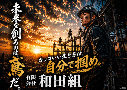 有限会社和田組 新コンセプトビジュアル完成のお知らせ
