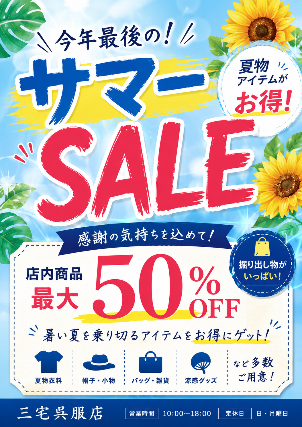開催中！】心躍る夏の特別企画！サマーセールで素敵な出会いを